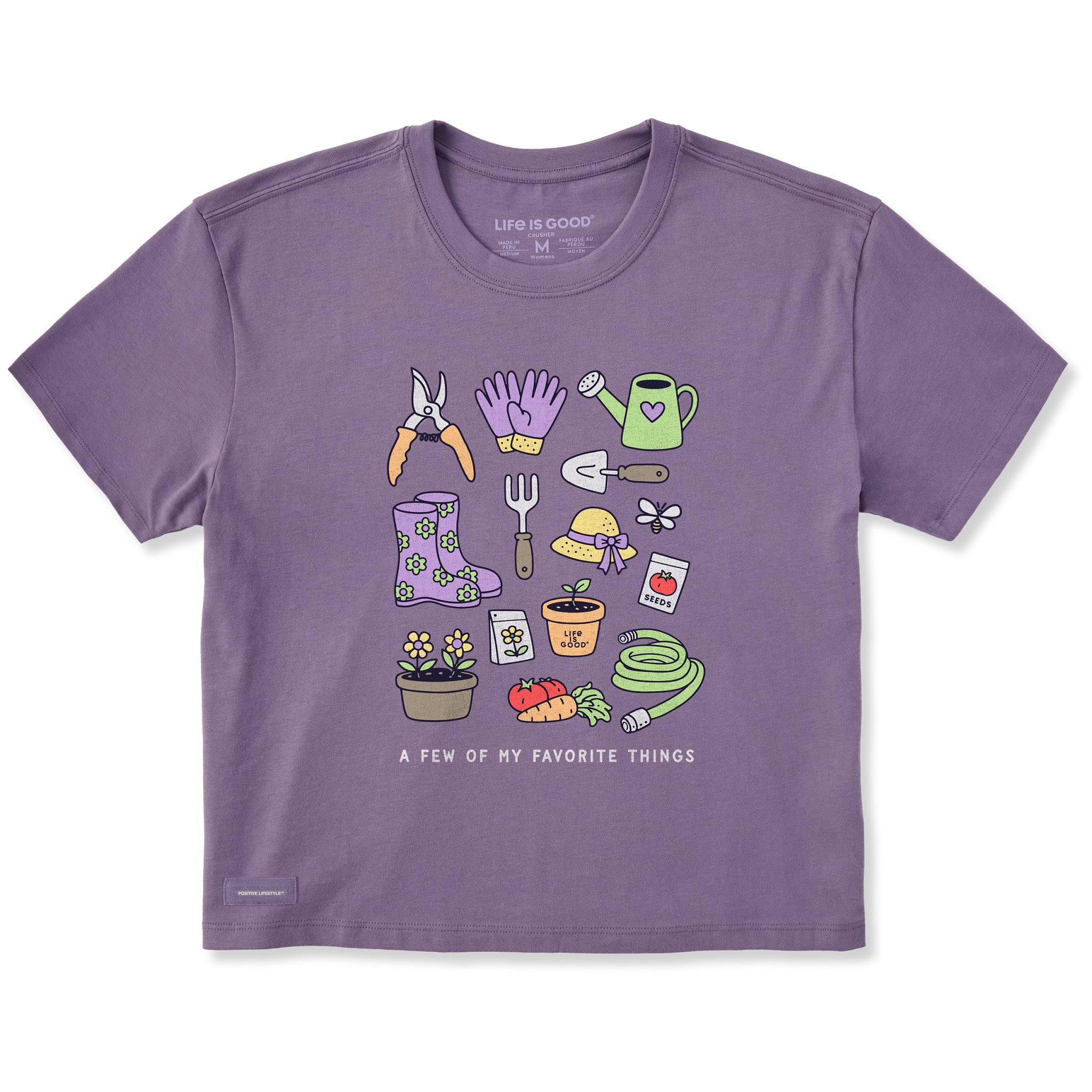 Garden Girl Floral Boxy Tee